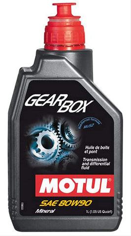 Motul 105787 Transmision Gearbox 80W90-Api Gl-4/Gl-5-1 Liter, 33.81 Fluid_Ounces