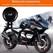 LIUWEI Car Horn Universal Motorcycle Electric Horn Kit 12V 1.5A 105db Waterproof Round Loud Horn Speakers for Scooter Moped Dirt Bike ATV