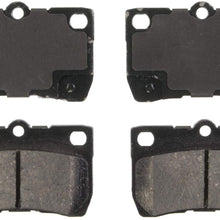 Wagner QuickStop ZD1113 Ceramic Disc Pad Set, Rear