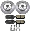 Power Stop KOE6982 Autospeciality Replacement Front Brake Kit- OE Rotors & Ceramic Brake Pads