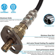 Kwiksen Oxygen O2 Sensor 234-4215 Downstream Replacement for Toyota Supra 3.0L 1993-1998 / Lexus RX300 3.0L 1999-2003 / Toyota Highlander 3.0L 2001-2003