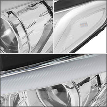 DNA MOTORING Chrome/Clear HL-OH-HSON15-CH-CL1 Factory Style Front Bumper Projector Headlight Lamp Set