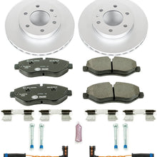 Power Stop ESK6236 Front Euro-Stop Brake Kit Mercedes
