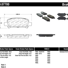 StopTech 309.07700 Street Performance Rear Brake Pad