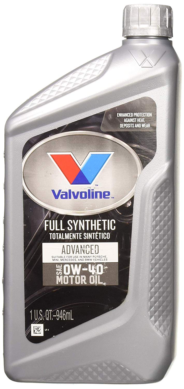 Valvoline European Vehicle SAE 0W-40 Full Synthetic Motor Oil 1QT