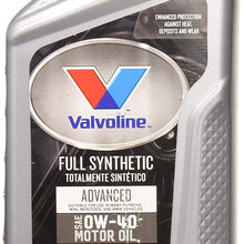 Valvoline European Vehicle SAE 0W-40 Full Synthetic Motor Oil 1QT