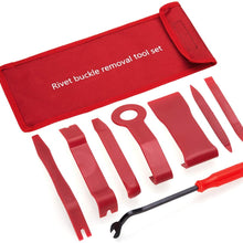 JOJOY LUX Pack of 8 Auto Trim Removal Tool Set for Car Audio Dash Door Panel Window Molding Fastener Remover Tool Kit