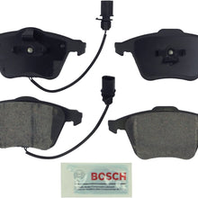 Bosch BE1111 Blue Disc Brake Pad Set for Audi: 2005-09 A4, 2005-11 A6, 2011-13 TT Quattro - FRONT