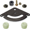 Caltric Selective Sector Gear Pinion Gear W/Bushings compatible with John Deere L118 L120 L130