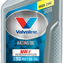 Valvoline VR1 Racing SAE 50 Motor Oil 1 QT