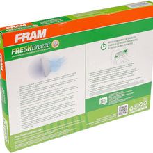 FRAM Fresh Breeze Cabin Air Filter Replacement for Car Passenger Compartment w/Arm and Hammer Baking Soda, Easy Install, CF8644A for Select Volkswagen and Audi Vehicles , white
