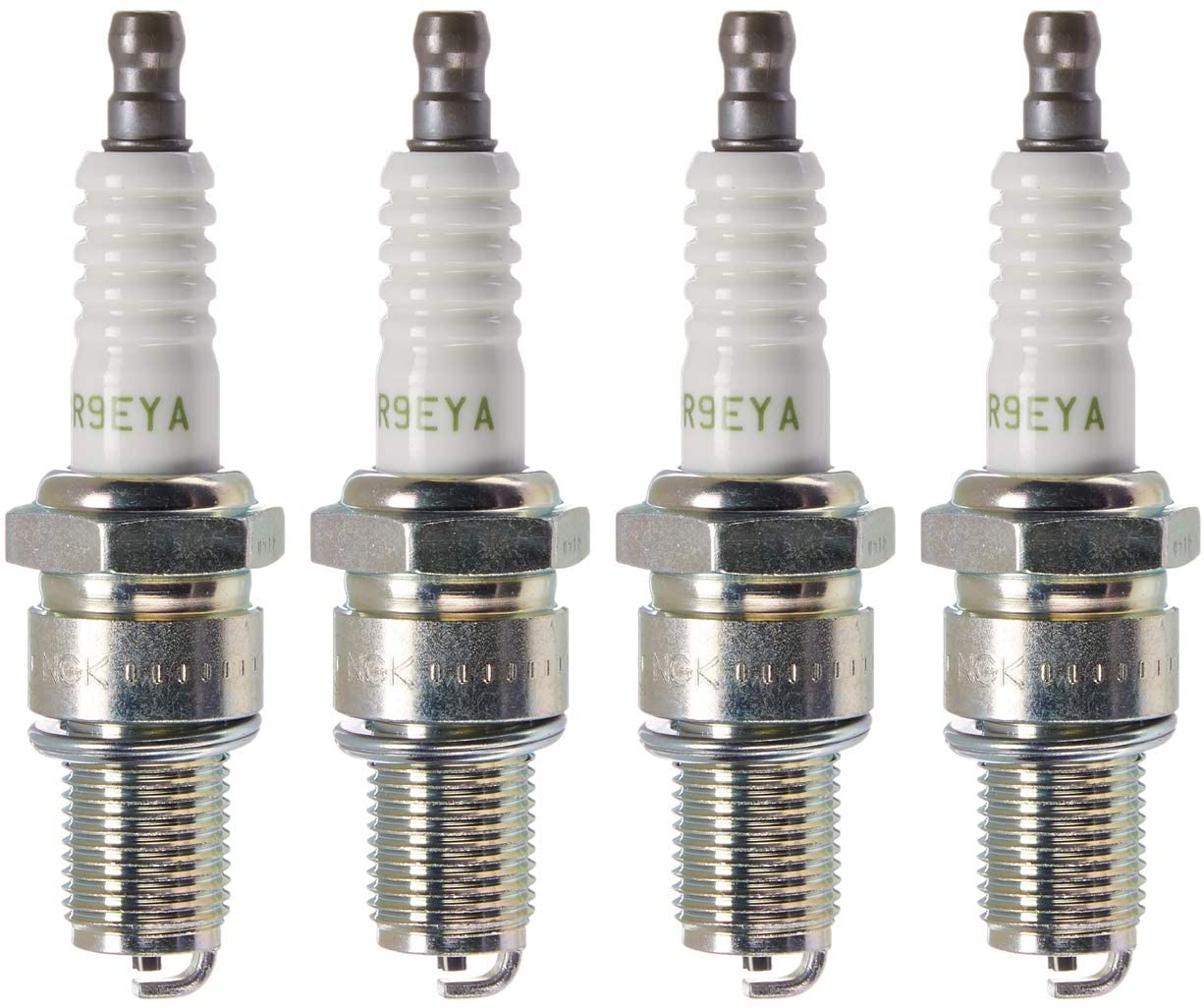 NGK 7548 BR9EYA V-Power Plug - 4-Pack