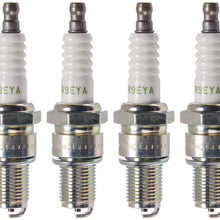 NGK 7548 BR9EYA V-Power Plug - 4-Pack