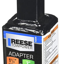 Reese Towpower 7020500 1-1/4" to 2" Receiver Adapter - 6" Long