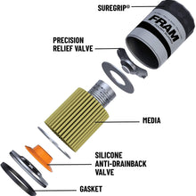 FRAM Ultra Synthetic Automotive Replacement Oil Filter, Designed for Synthetic Oil Changes Lasting up to 20k Miles, XG9688 with SureGrip (Pack of 1)