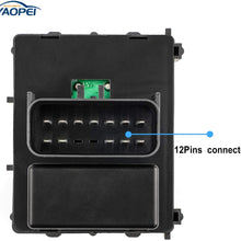 68156217AA Jeep Wrangler Master Power Window Switch Fits for 2011 2012 2013 2014 2015 2016 Jeep Wrangler 4 Door Dash Mounted-Front Left Driver Side Replace OE# 68156217AB