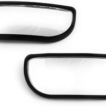 Utopicar Blind Spot Mirrors – Updated Design - Car Mirror for Blind Side - Door Mirrors for Large Image [Adjustable] (2 Pack)