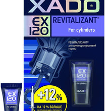 XADO EX120 for Gasoline and Diesel Cylinders Revitalizant - Cylinder-Piston Group Repair Treatment (Tube, 9ml)
