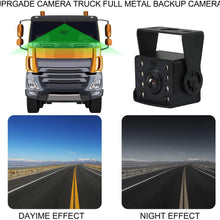 WEIKAILTD Backup Camera Monitor Kit,IP69 Waterproof Rearview Reversing Rear View Camera,7’’ LCD Reversing Monitor Trucks,Trailers,RVs, Adjustable Rear/Front View(7'' Monitor Kit)