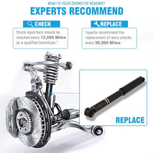 Maxorber Rear Set Shocks Struts Absorber Kit Compatible with Nissan Xterra 4WD 2005-2015 Replacement for Nissan Frontier PRO-4X 4WD 2009-2018 Shocks Struts Absorber 345068