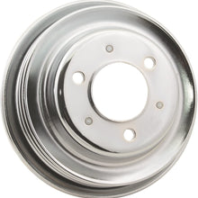 Mr. Gasket 4961G Chrome Triple Groove Pulley for 396-454 BBC