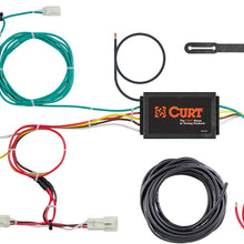 CURT 56311 Vehicle-Side Custom 4-Pin Trailer Wiring Harness, Select Scion iA