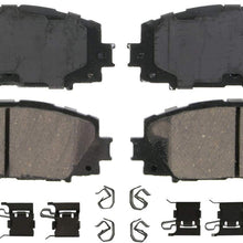 Wagner QuickStop ZD1184A Ceramic Disc Pad Set, Front