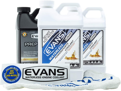 EVANS Waterless Coolant ATV/Snowmobile Full Conversion Bundle