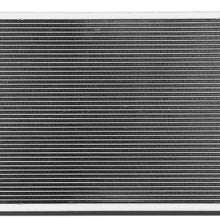 DNA Motoring OEM-RA-2818 2818 OE Style Aluminum Cooling Radiator Replacement