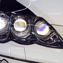 iJDMTOY (2) Mini 3-Inch JDM Q45 Style Multi-Lens 25W LED Projector Kit Compatible With Headlight Low/High Beam Retrofit