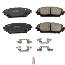 Power Stop 17-1728, Z17 Front Ceramic Brake Pads with Hardware