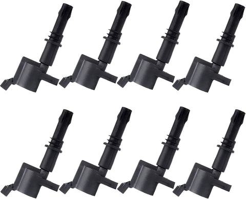 ECCPP Ignition Coils Pack of 8 Compatible With Fo-r-d F-250 Super Duty/Lincol-n/Mercu-ry Replacement for DG511 for C1541 for FD508