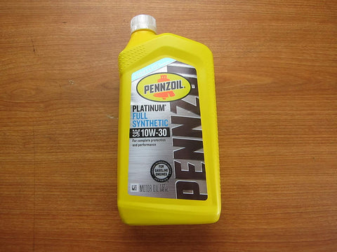 Mopar 1 Quart of Pennzoil Platinum Full Synthetic SAE 10W-30 Oil