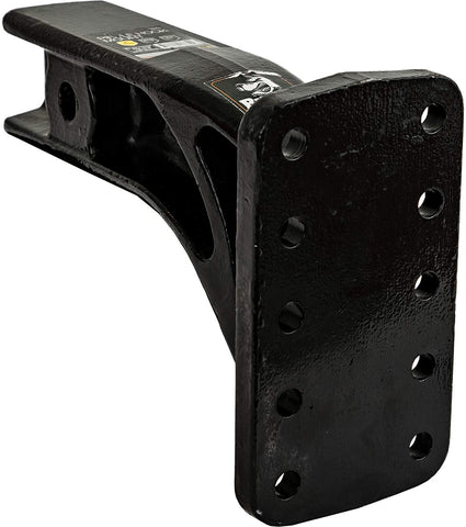 Buyers Products 3 Inch Pintle Hook Mount - 4 Position, 10 Inch Solid Shank (PM3109)