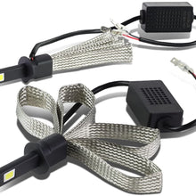 9006 6000K White LED High or Low Beam Conversion Light Bulbs (Pack of 2)