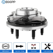ECCPP Front Left or Right Wheel Bearing and Hub Assembly for 2003-2006 Ford Expedition,2003-2006 Lincoln Navigator Wheel Hub Bearings 6 Lugs W/ABS 2WD 515042