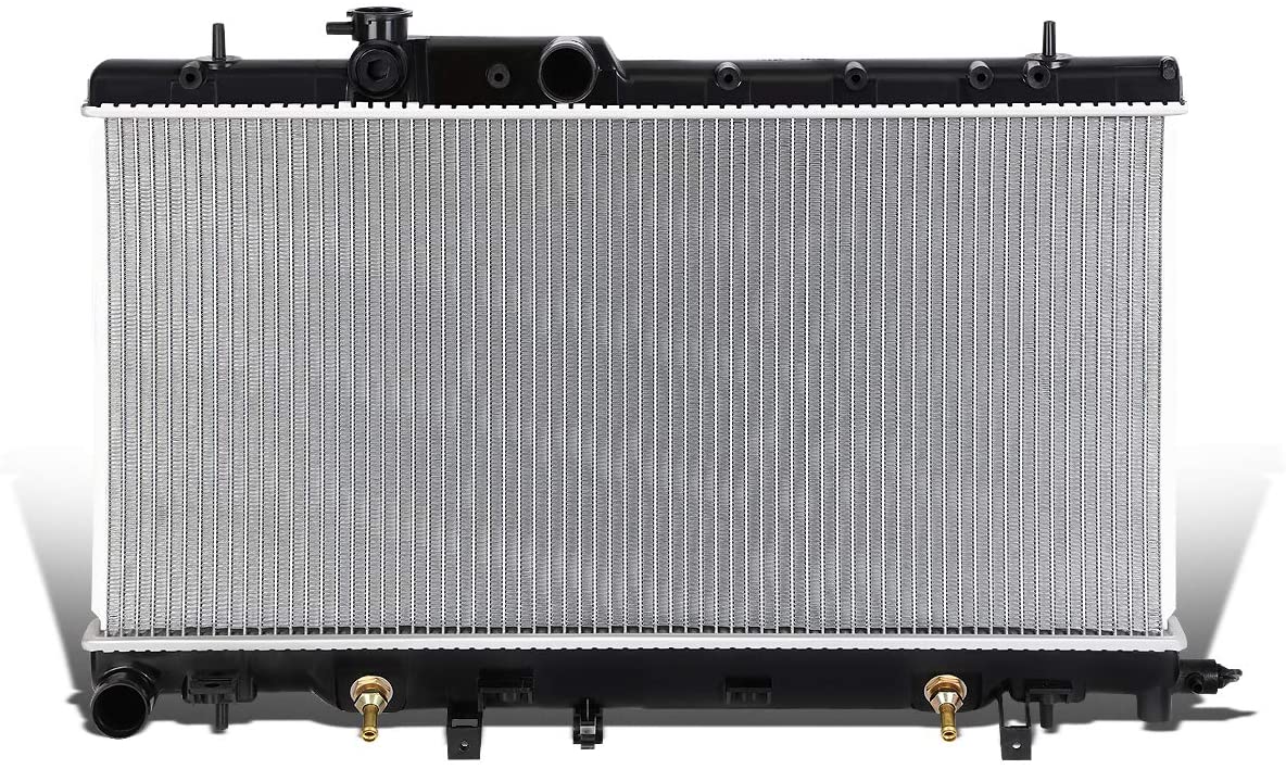 DNA Motoring OEM-RA-2464 2464 OE Style Bolt-On Aluminum Core Radiator Replacement