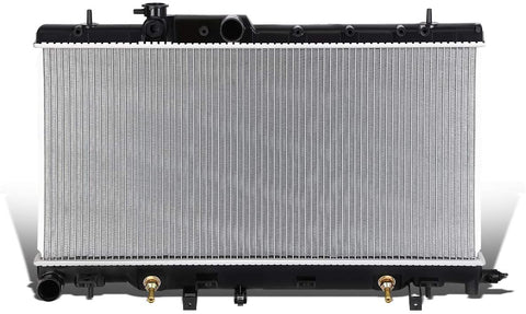 DNA Motoring OEM-RA-2464 2464 OE Style Bolt-On Aluminum Core Radiator Replacement