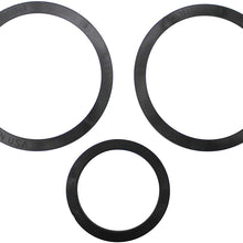Perko 0493DP599R Intake Water Strainer Spare Gasket Kit, Rubber - 1/2" and 3/4"