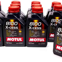 Motul 102784-12 8100 X-Cess 5W-40 Oil, (Case of 12)