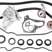 ECCPP Timing Belt Water Pump Kit W/Valve Cover Gasket Fits 1987-2001 Toyota Camry Celica Solara RAV4 MR2 2.0L 2.2L 3SFE 5SFE