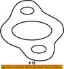 Hyundai 25452-2B000, Engine Coolant Pipe Gasket