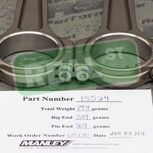 Manley HW Turbo Tuff Rods GTR VR38DETT 300M 15524-6