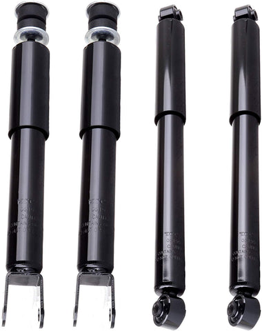 ECCPP Shocks Struts, Front Rear Shock Absorbers Strut Kits Compatible with 2000 2001 2002 2003 2004 2005 2006 Chevrolet Suburban 1500 Tahoe GMC Yukon XL 1500 344381 344384 37178 34692