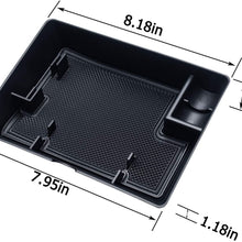 JDMCAR Dash Center Console Table Storage Tray Compatible with Ford F150 (2015-2019 2020) Accessories and（2018-2020） Ford Expedition,Instrument Organizer ABS Black Materials Anti-Slip Rubber Pad
