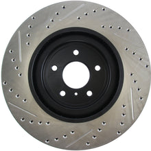 StopTech 127.42100L Sport Drilled/Slotted Brake Rotor (Front Left), 1 Pack