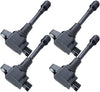 cciyu Pack of 4 Ignition Coils for Nissan Altima/Cube/Rogue/Versa/Sentra 2007-2011 Fits for UF549 C1696 5C1753