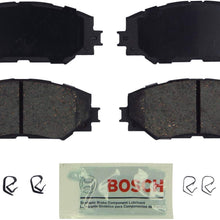 Bosch BE1210 Blue Disc Brake Pad Set for Select Lexus HS250h; Pontiac Vibe; Scion xA, xD; and Toyota Corolla, Matrix, Prius V, RAV4 - FRONT