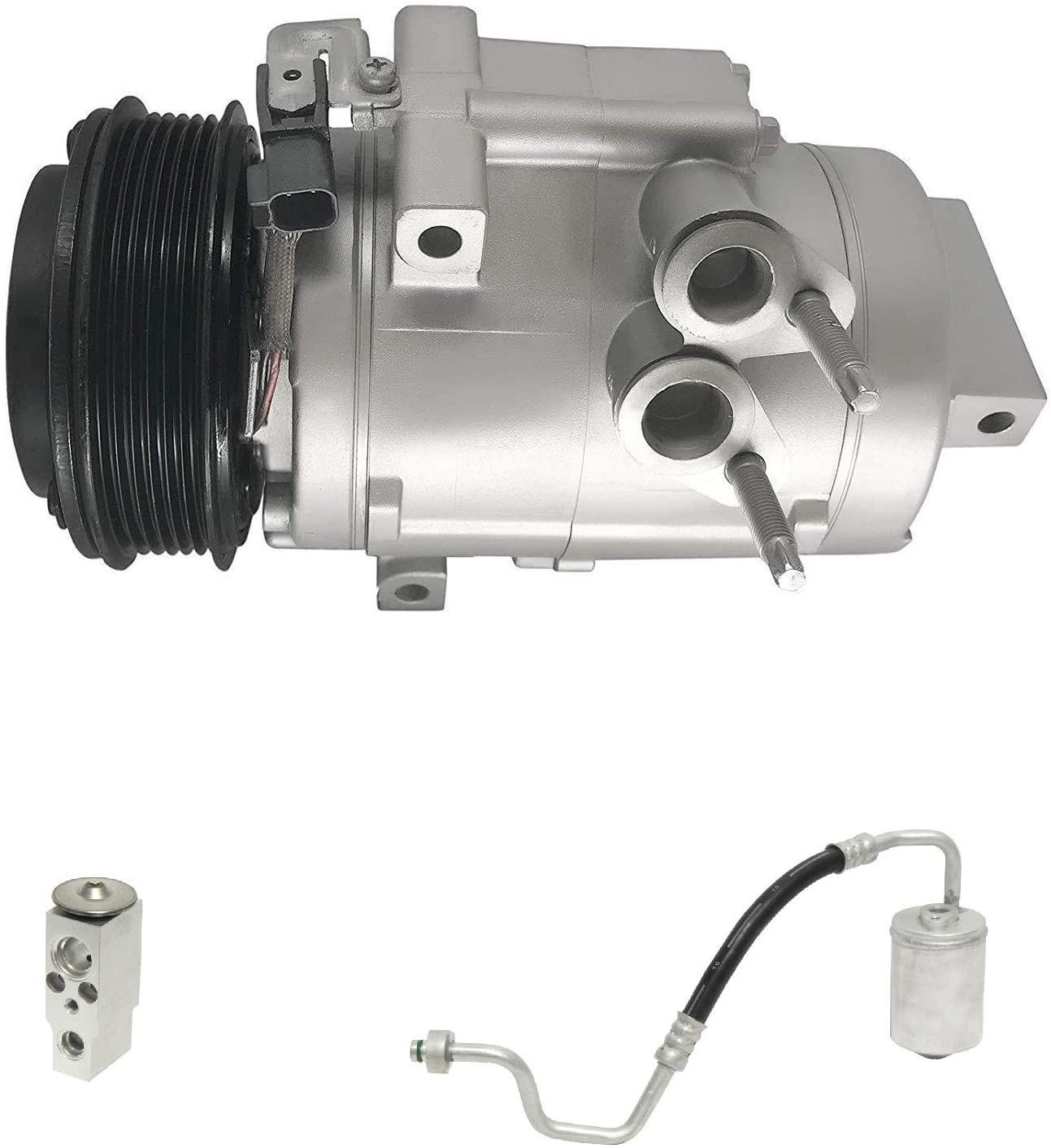 RYC Remanufactured AC Compressor Kit KT DF74