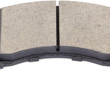 AUTOMUTO Ceramic Discs Brake Pads Kits, Front 4pcs Ceramic Disc Brake Pad fit for 06 07 08 09 10 11 12 Ford Fusion, 07 08 09 10 11 12 Lincoln MKZ, 06 Lincoln Zephyr, 06 07 08 09 10 11 Mercury Milany